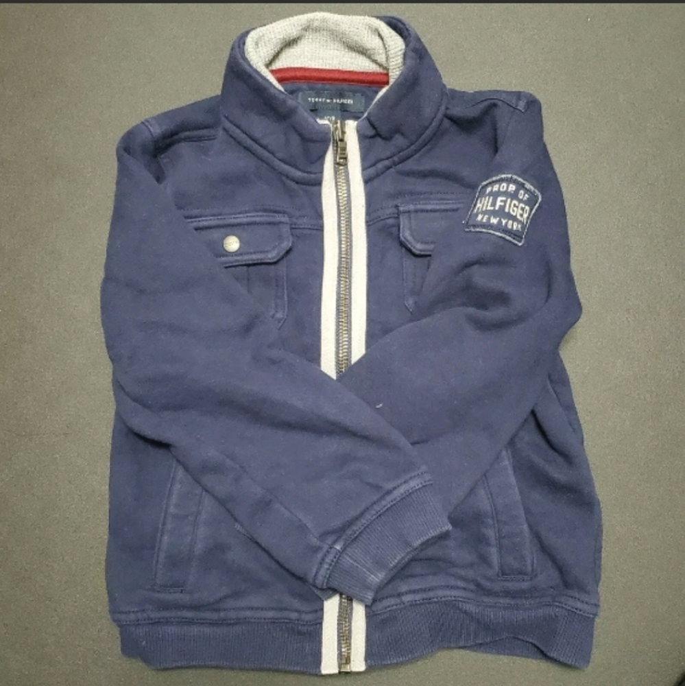 Pre-owned TOMMY HILFIGER BOY 4T ZIP UP